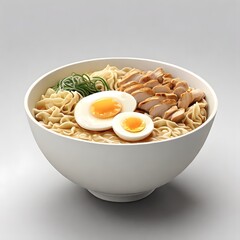 Fototapeta na wymiar Savor the Irresistible Symphony of Flavors in Every Slurp of Our Delectable Ramen Delight