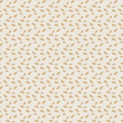 a beige pattern with leaves