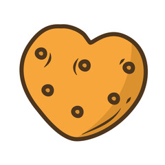 Biscuit Doodle Handdrawn Vector 