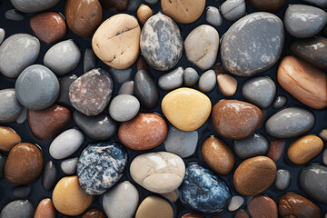 Fototapeta na wymiar abstract sea stones, beautiful beach stones