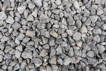 敷き詰められた石の砂利のテクスチャ素材