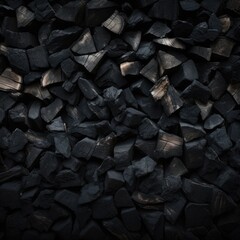 Black Charcoal background texture copy space