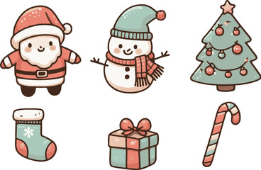 クリスマスのサンタクロース