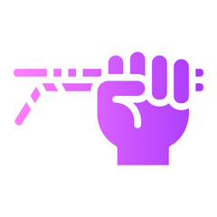 skip the straw gradient icon