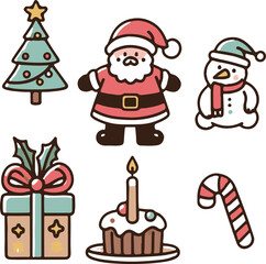 クリスマスのサンタクロース