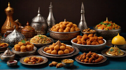 Ramadan Special Sweet food generative ai