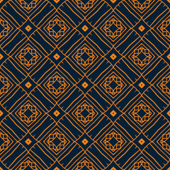 floral simple abstract batik