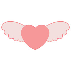 Hand drawn valentines day element