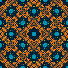 floral simple abstract batik