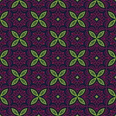 floral simple abstract batik