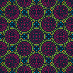 floral simple abstract batik