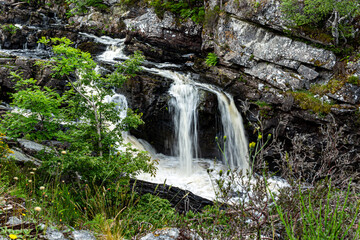Rogie Falls, Black water River, Scottish Highlands