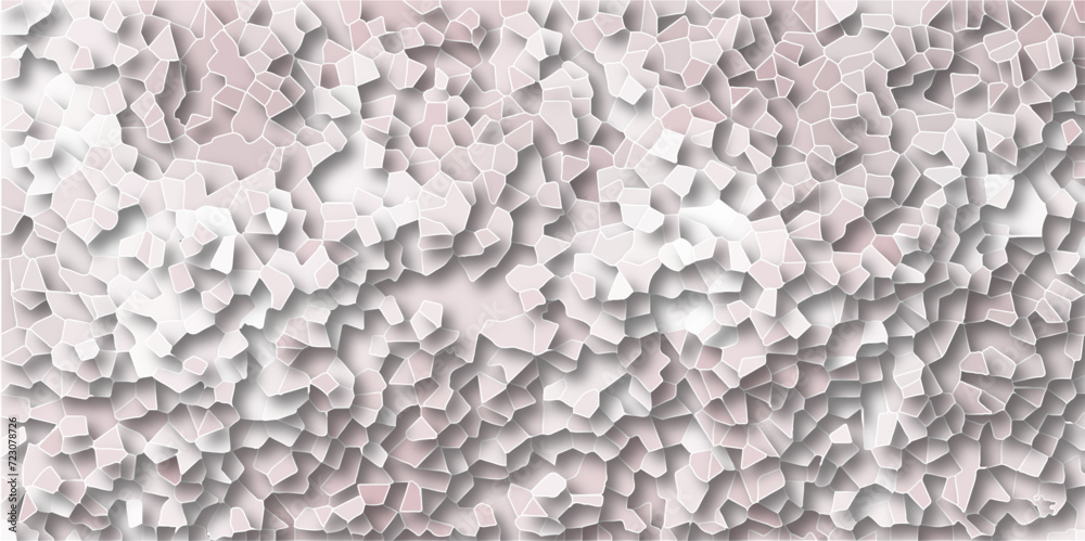 Poster quartz soft pink crystallize abstract background in light sweet vector illustration. white stoke col