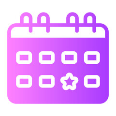 event gradient icon