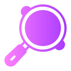 frying pan gradient icon