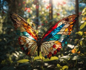 Glass Butterfly