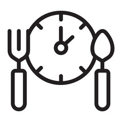 lunch line icon