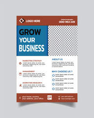 Trending Corporate Business Flyer and Amazing Leaflet Template Creative Business Poster 