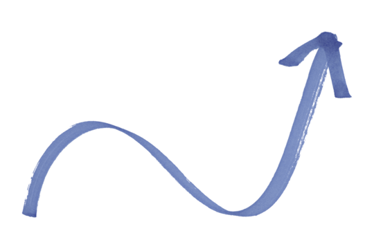 purple arrows isolated on transparent background