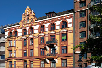 Ottilienhof in Hamburg-Altona - obrazy, fototapety, plakaty