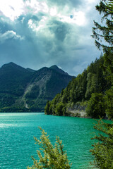 Obraz premium lake and mountains