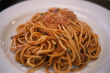 喫茶店のナポリタン