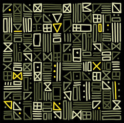 abstract ethnic pattern