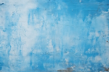 Fototapeta na wymiar Blue paint wall background texture generated AI