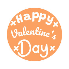 Greeting text happy valentine’s day