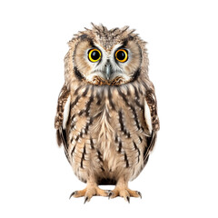 Fototapeta premium great horned owl isolated