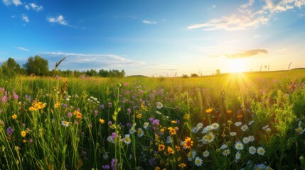 Fototapeta premium Spring Meadow