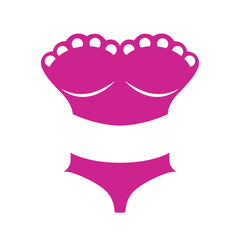 Sexy women underwear icon