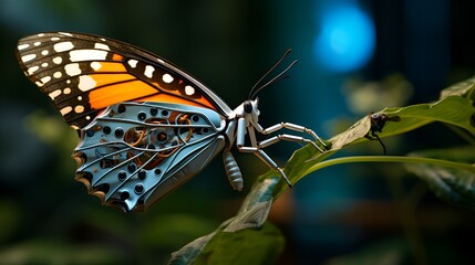 Harmony of Nature and Technology: Robotic Butterfly
