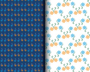 Free vector flat ornament Arabic pattern set