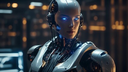 Fototapeta premium Artificial intelligence
