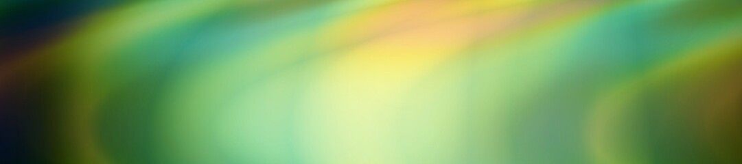 Meadow green color ultra wide website illustration header