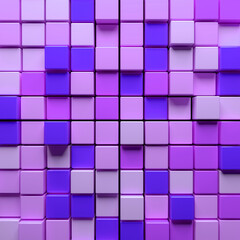 CGI 3d rendering wall square abstract wallpaper background	
