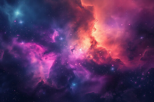 a beautiful image of the dark space in