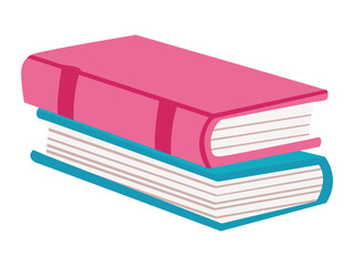 A pair of books illustration