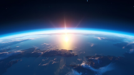 Enjoy breathtaking views of our beautiful planet from the vastness of space