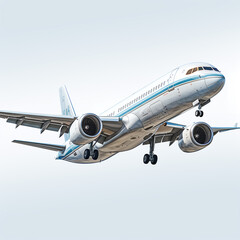 Obraz premium airplane in the sky