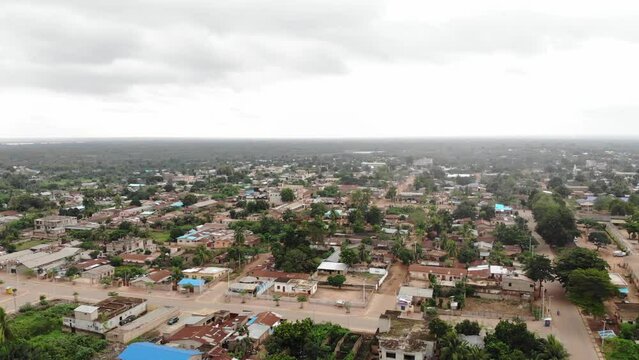 view of African city