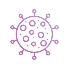 medical research icon with white background vector stock illustration