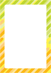 ポップでカラフルなストライプの背景