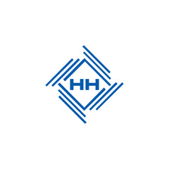 HH logo. H H design. White HH letter. HH, H H letter logo SET design. Initial letter HH linked circle uppercase monogram logo. H H letter logo SET vector design. HH letter logo design 