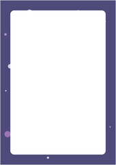 星空をイメージしたかわいいイラスト背景