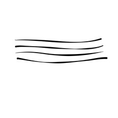 Abstract irregular lines