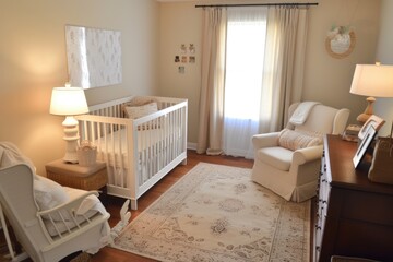 Traditional Cozy Nursery Interior