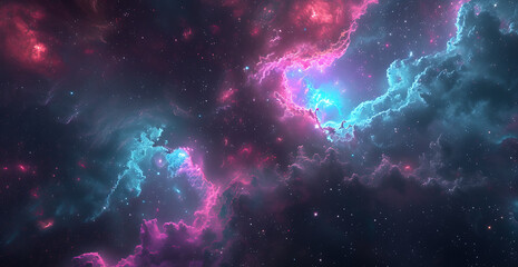 a large nebula in