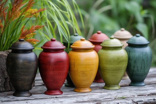 Bio urns made of eco friendly materials like bamboo wood paper and recycled plants cost from 50 300 commonly chosen for burying cremated loved ones